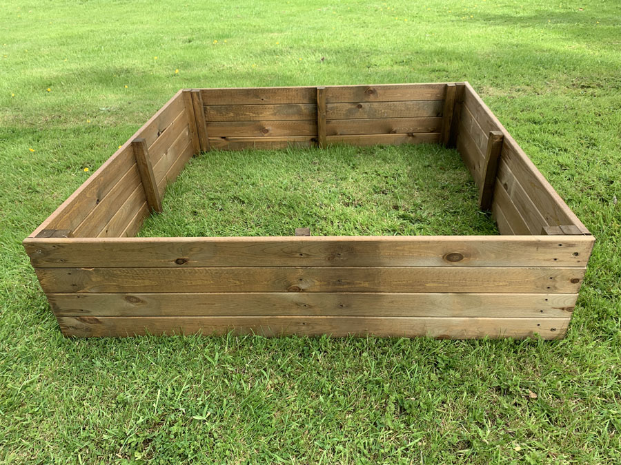 Raised Planting Beds for Vegetables 120 cm x 120 cm 