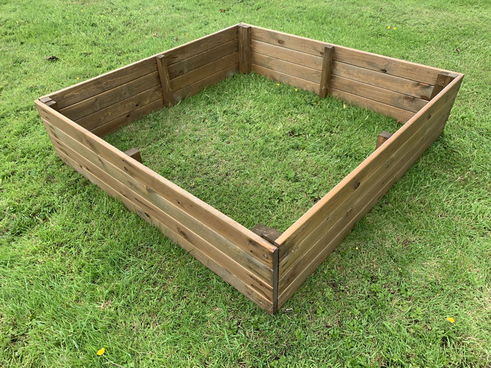 Raised Planting Beds for Vegetables 120 cm x 90 cm 