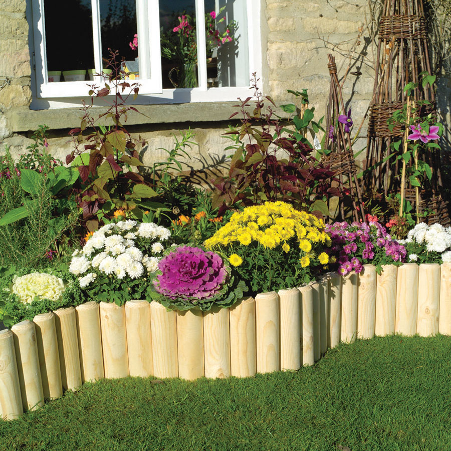 Log Roll Border Edging